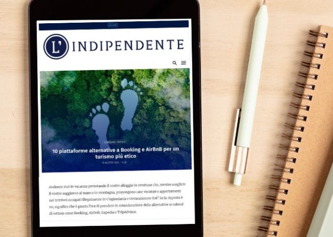 Ecobnb tra le 10 piattaforme Etiche