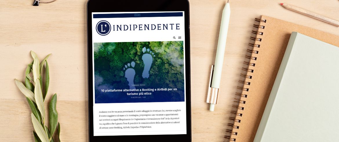 Ecobnb tra le 10 piattaforme Etiche