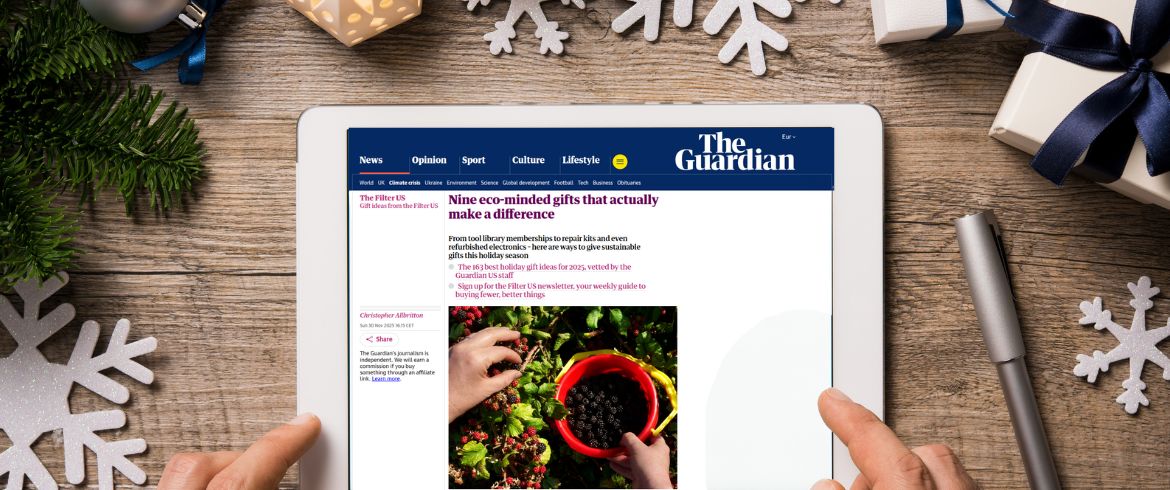 Gift Card tra i migliori regali sostenibili secondo The Guardian
